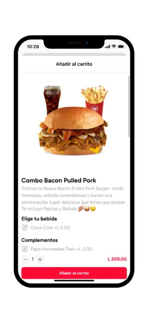 Wendy's Honduras screenshot 3