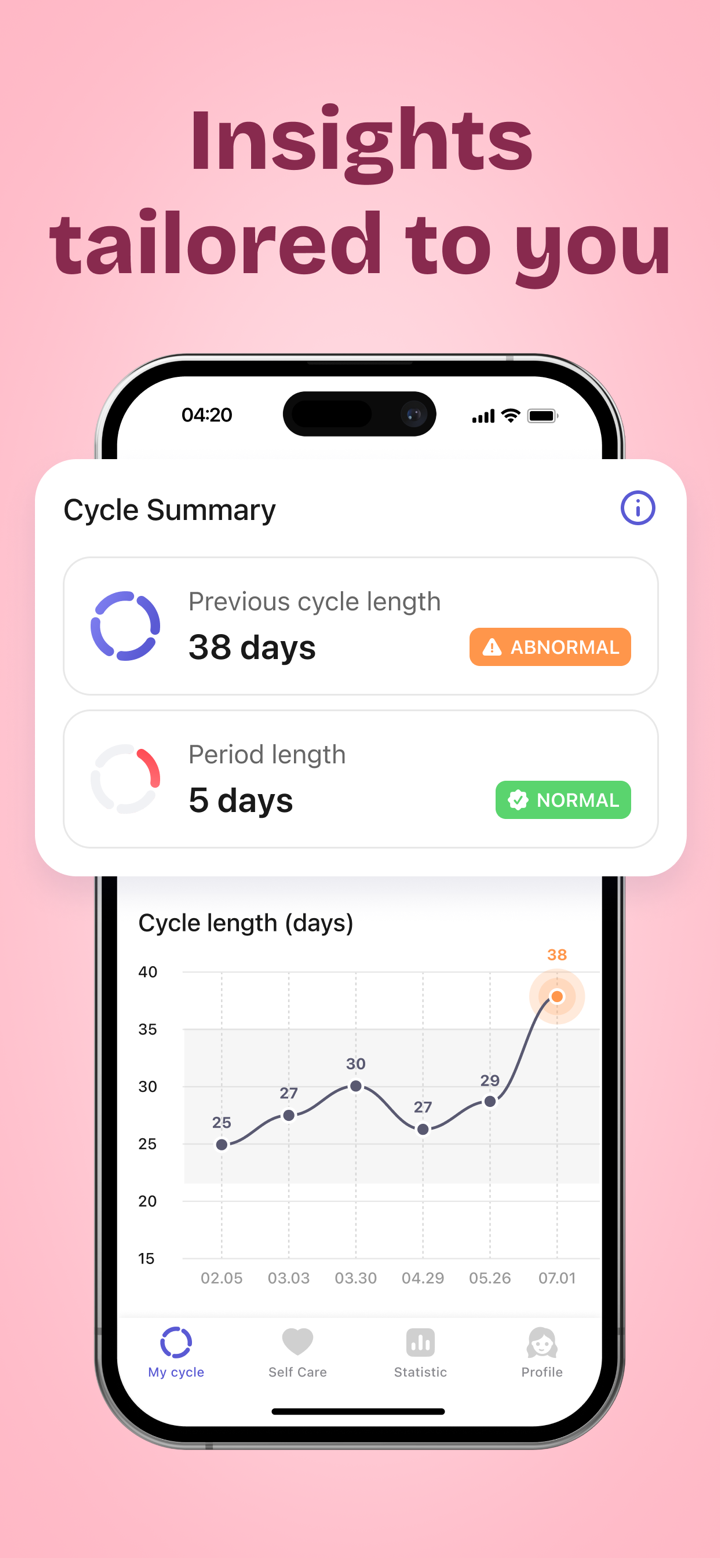 Clover: Period & Cycle Tracker screenshot 7