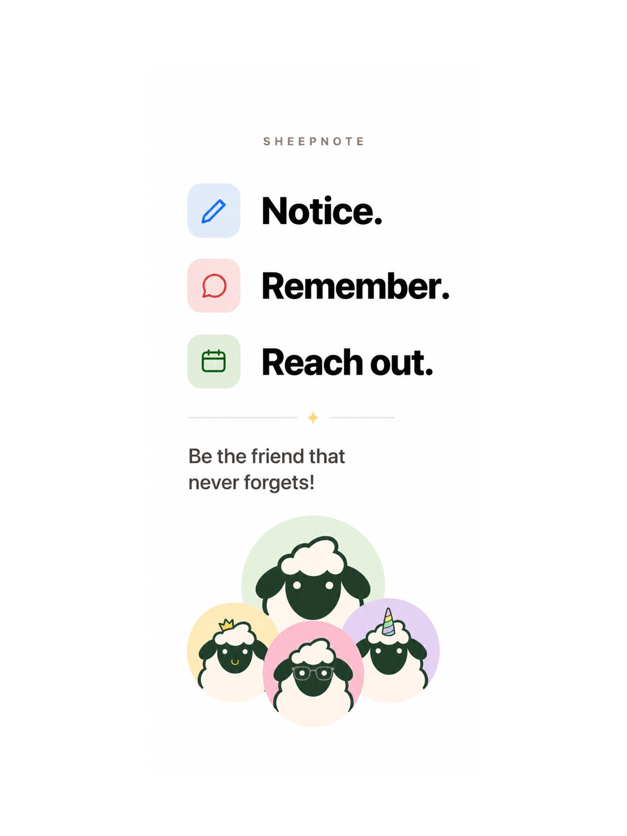 Sheepnote Relationship Tracker screenshot 6