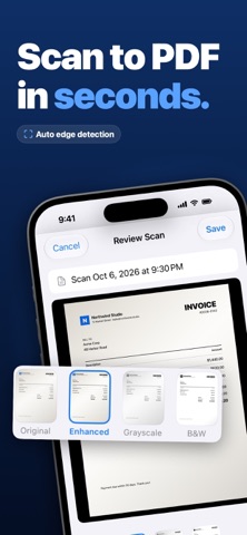 Scan to PDF Scanner App:GoScan screenshot