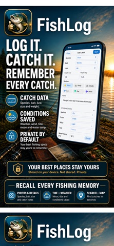 FishLog Screenshot 1 of 3