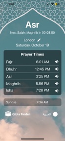 Clear Adhan: Prayer Times screenshot