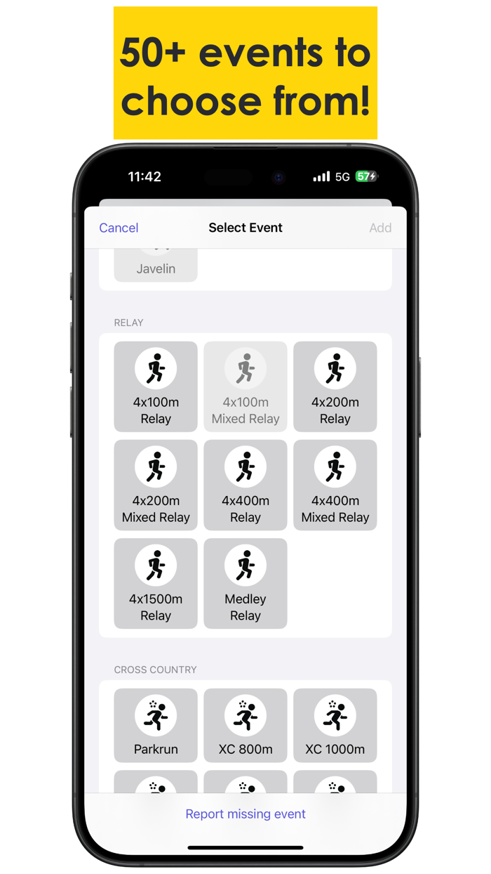 Track and Field Personal Best