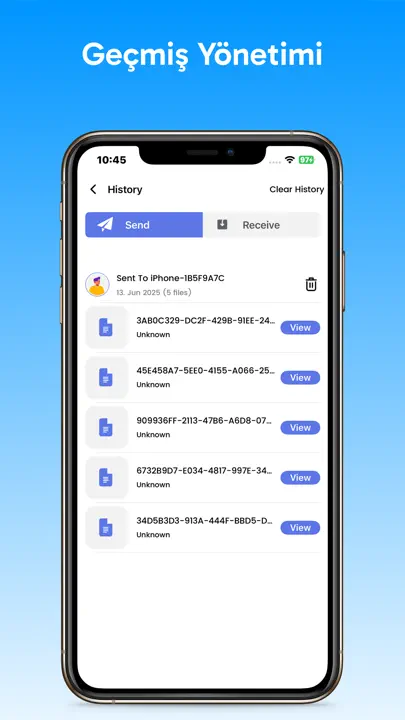 Akıllı Anahtar, Verilerimi Kop iPhone Ekran Görüntüsü 6