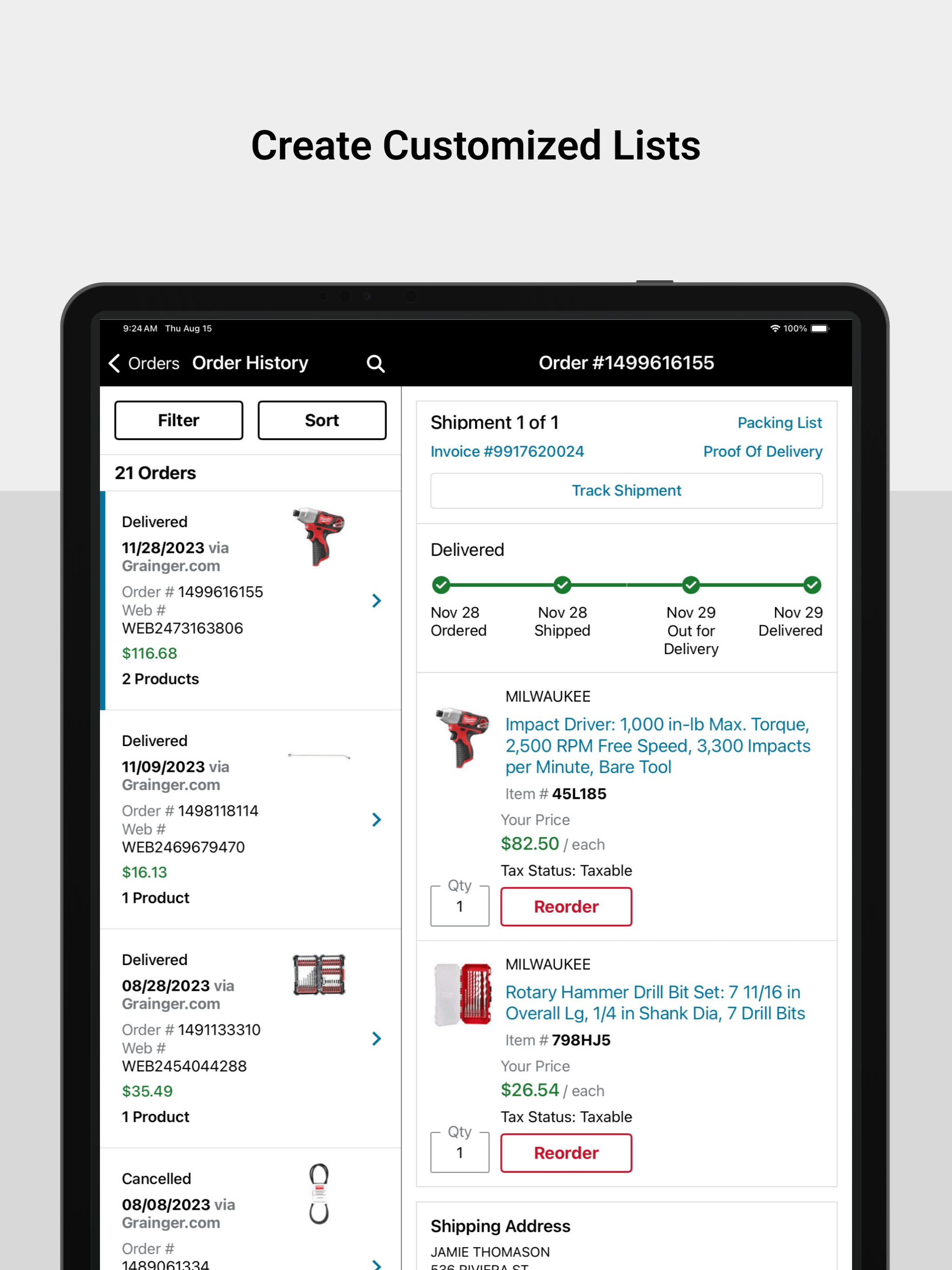 W.W. Grainger, Inc. screenshot 19