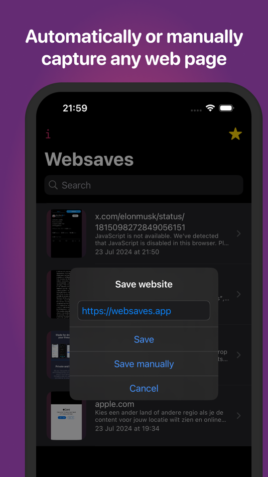 #2. Websave (iOS) بواسطة: Ho Ye Lam