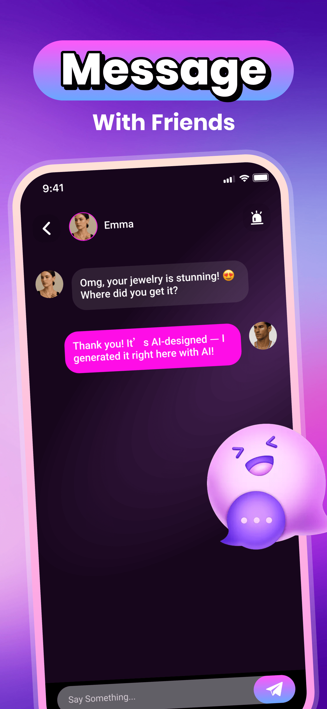Emlio: Chat，Share Fun