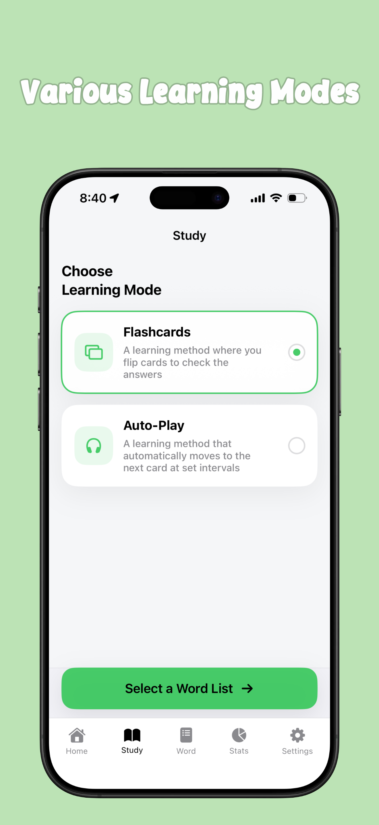 VocaHi - Learn Word,Flashcards