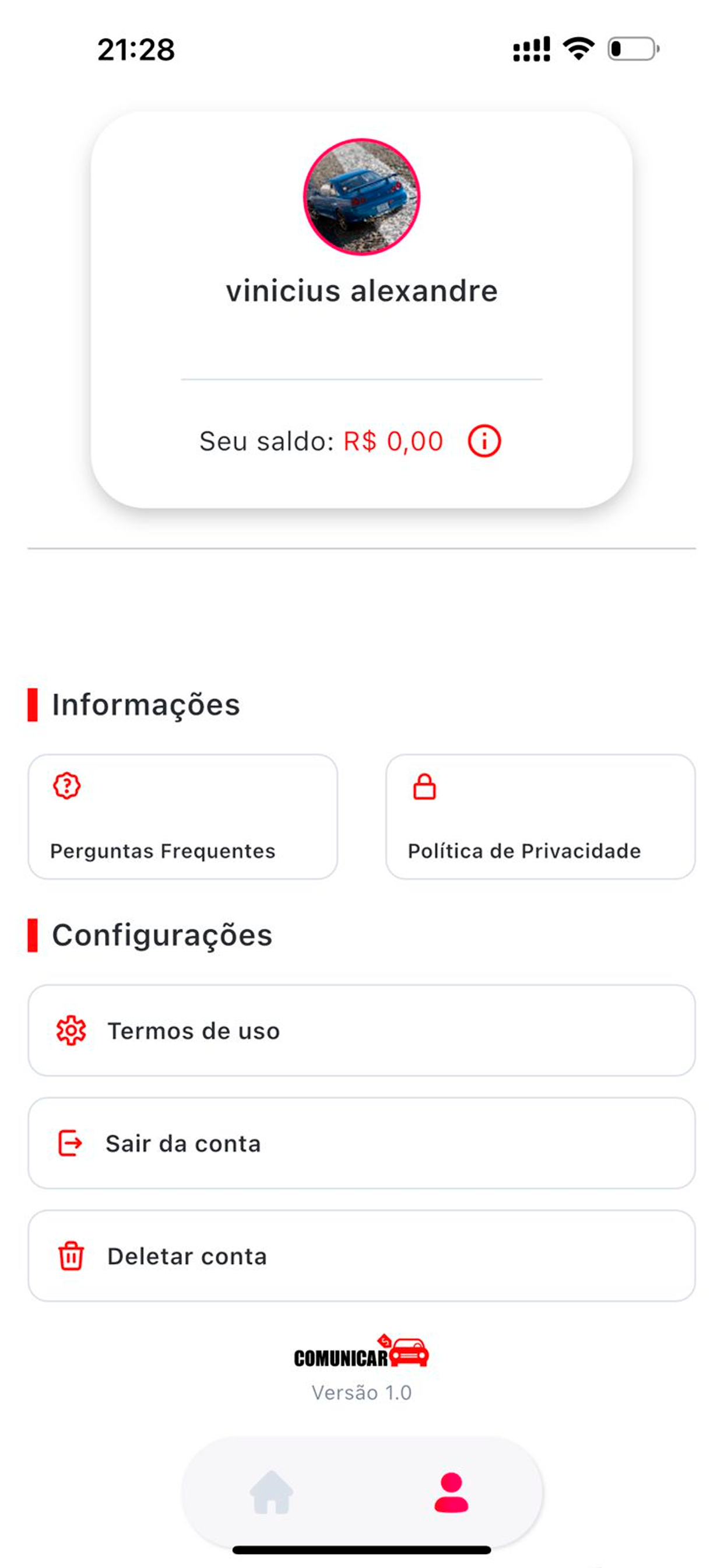 Comunicar venda de veiculo