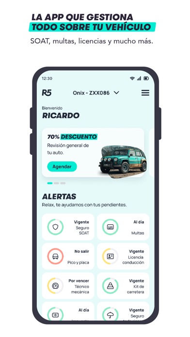 R5: SOAT, Multas, Tecno y más Screenshot