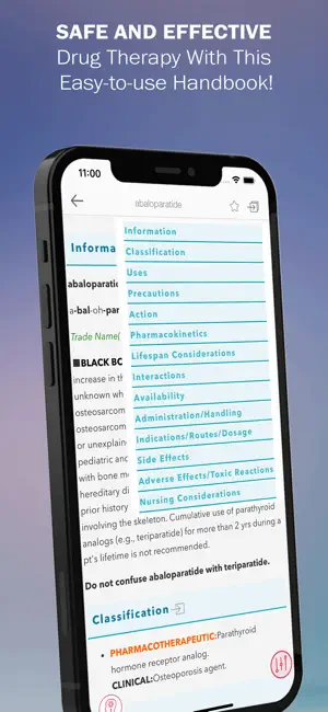 Saunders Nursing Drug Handbook screenshot 4