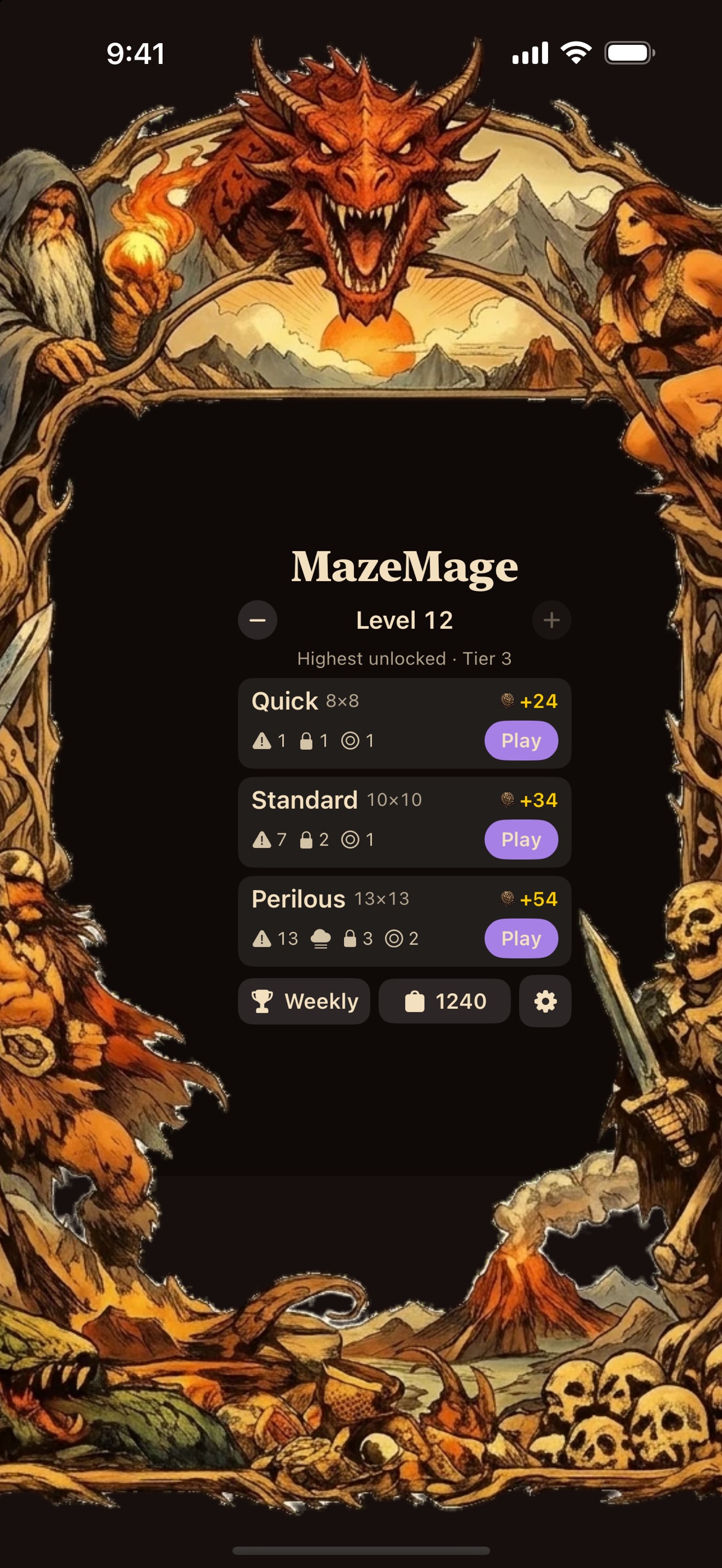 Screenshot 1 of MazeMage