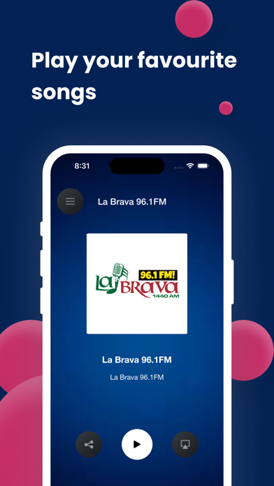 La Brava 96.1FM Screenshot