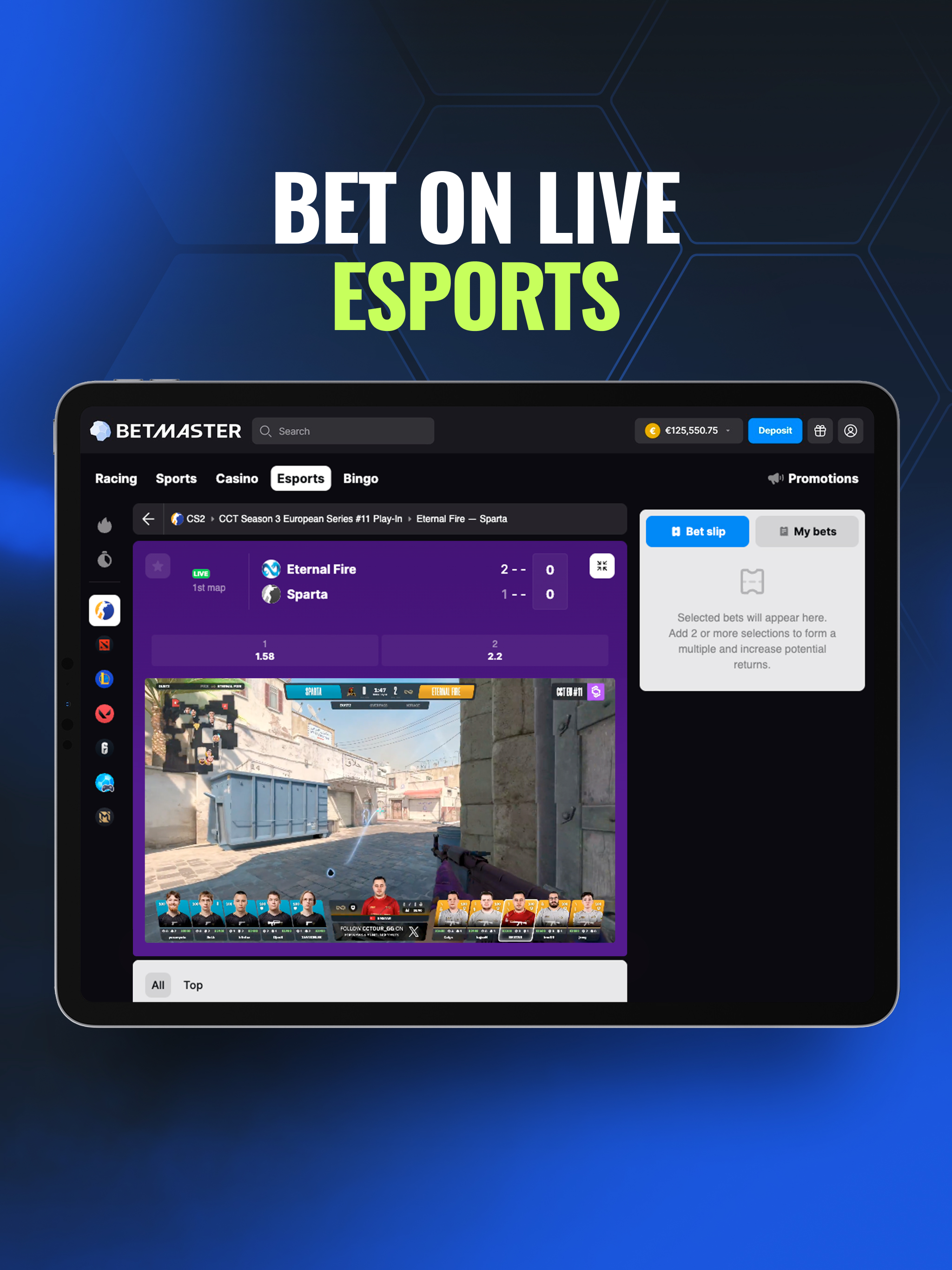 Betmaster Sports Betting