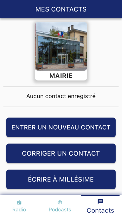 Radio Millésime Screenshot