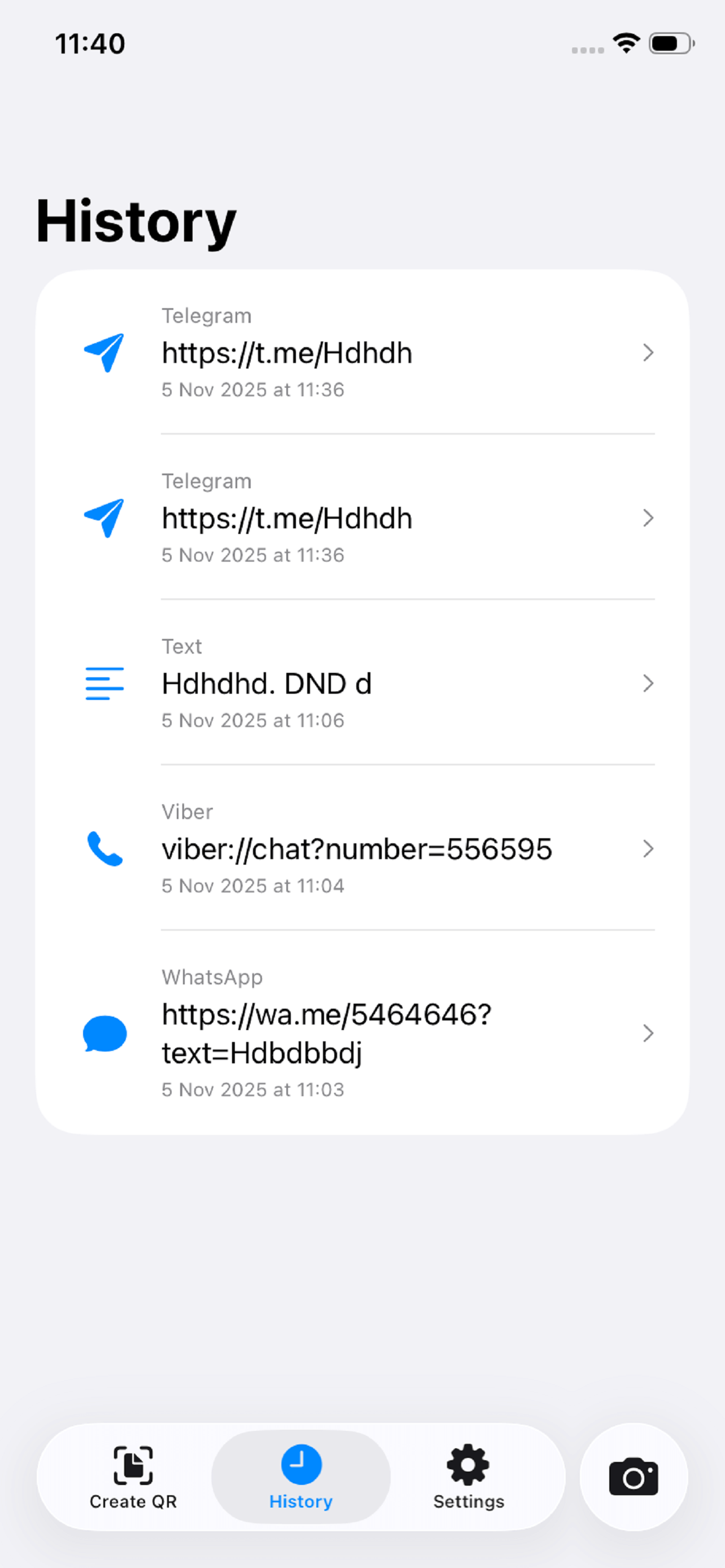 QR Generator & Barcode screenshot 5