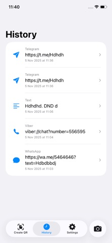 QR Generator & Barcode screenshot