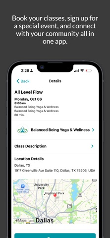 Balanced Being Yoga screenshot