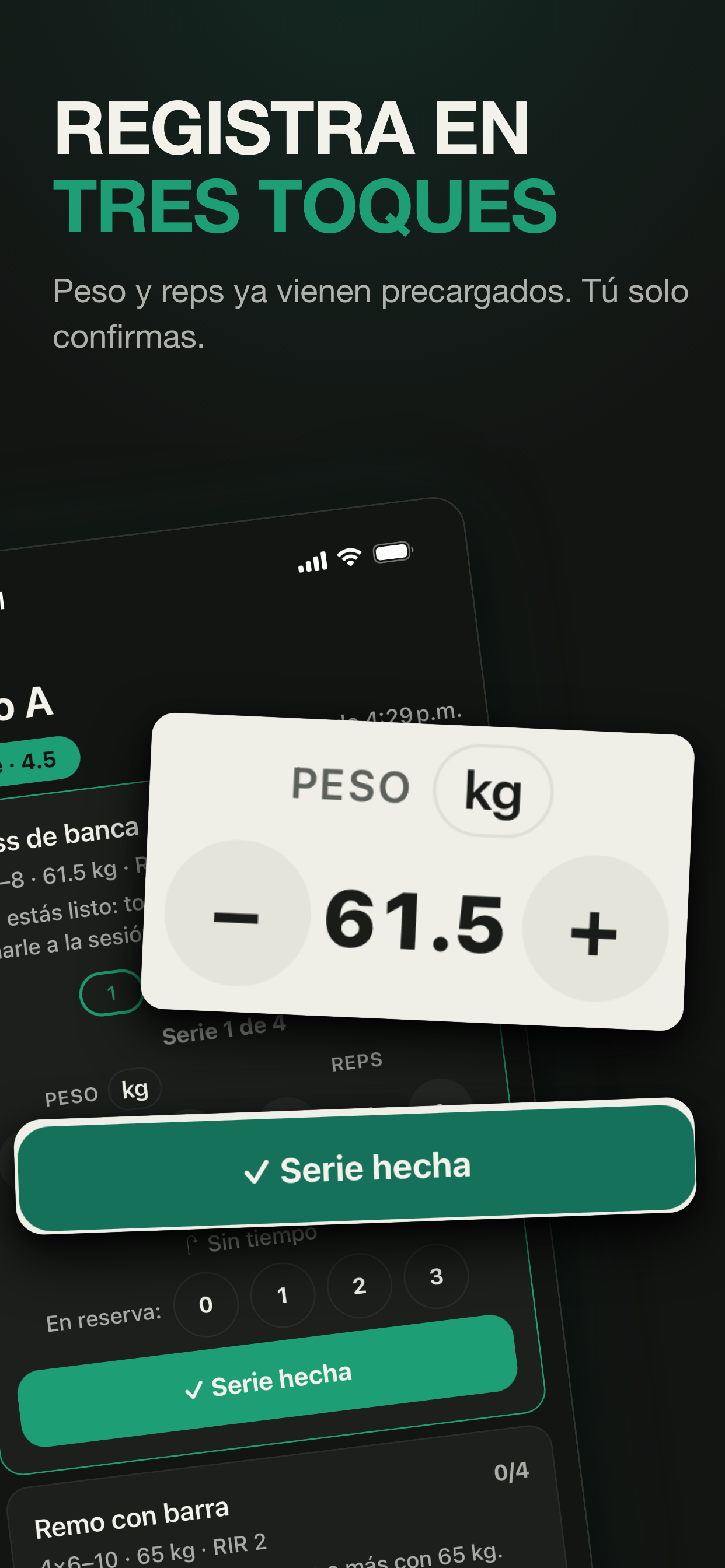 Karga: Workout Tracker Gym Log screenshot 4