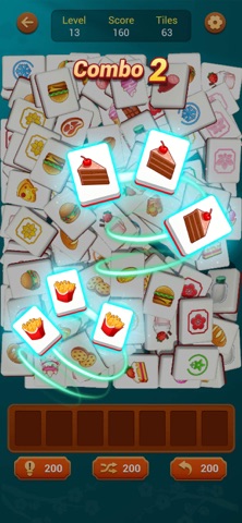 Mahjong Triple Match - 3d Tile iPhone screenshot
