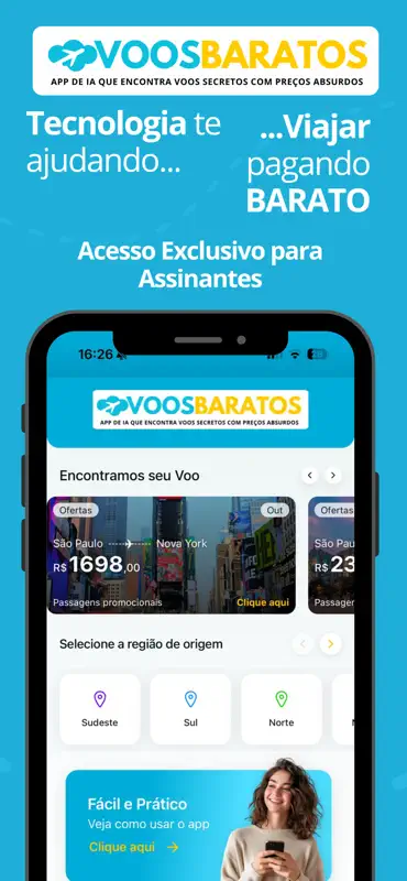 Voos Baratos AI screenshot 1 of 6