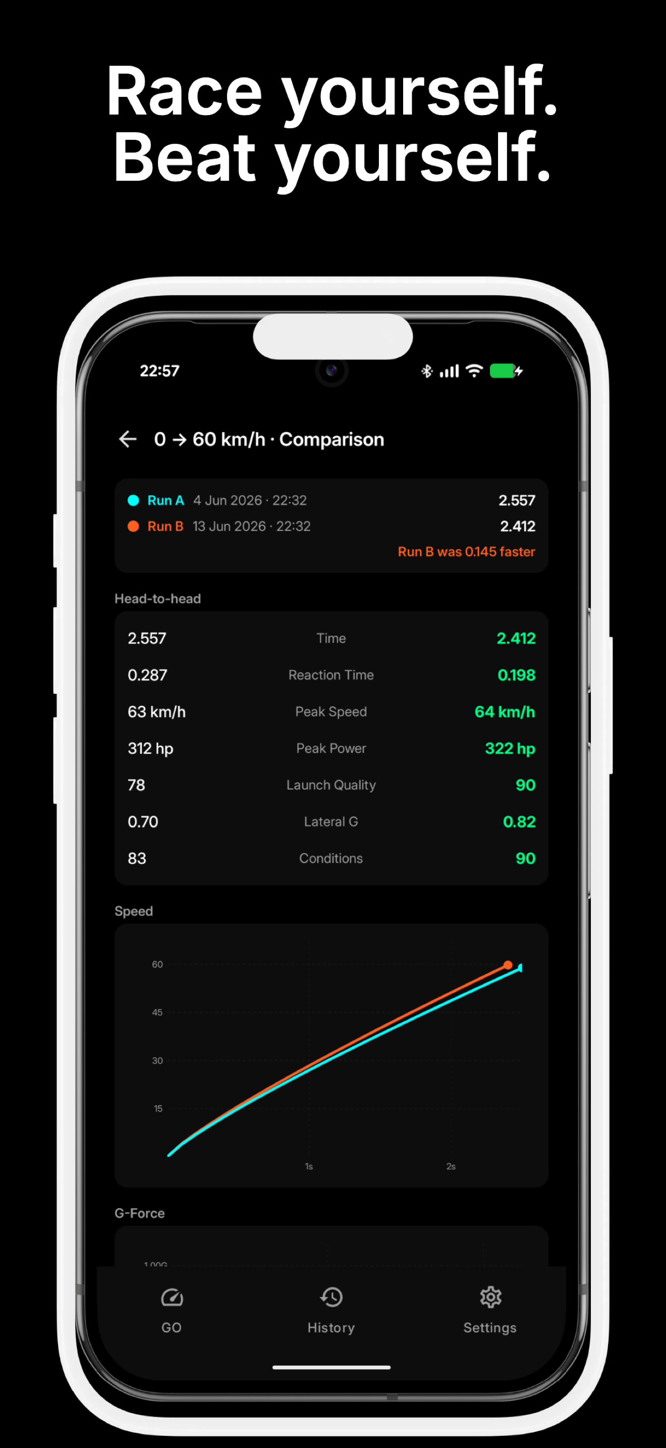 0-60 Drag Race Timer: GPS screenshot 4