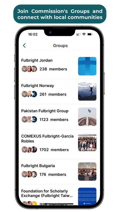 Fulbrighter app screenshot 3