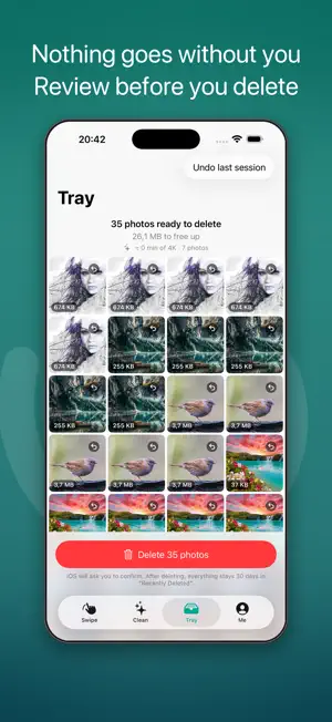 Rollbreeze: Photo Cleaner screenshot 4