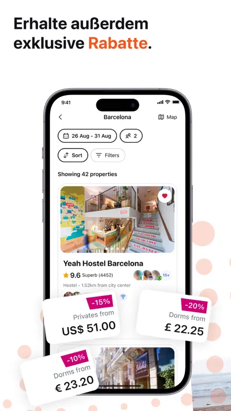 Hostelworld: Hostel Travel App screenshot 6 of 7