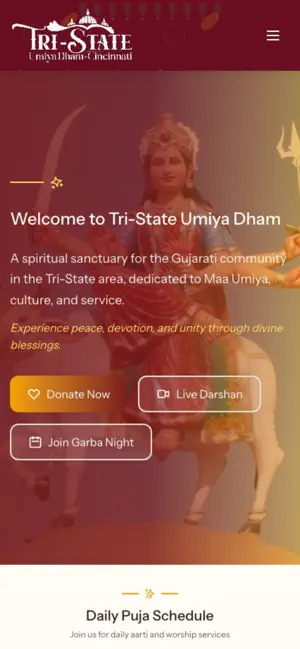 TriState Umiya Dham screenshot 1
