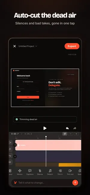Vidmoat: AI Video Editor screenshot 2