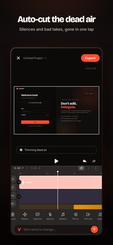 Vidmoat: AI Video Editor Screenshot 2 of 5