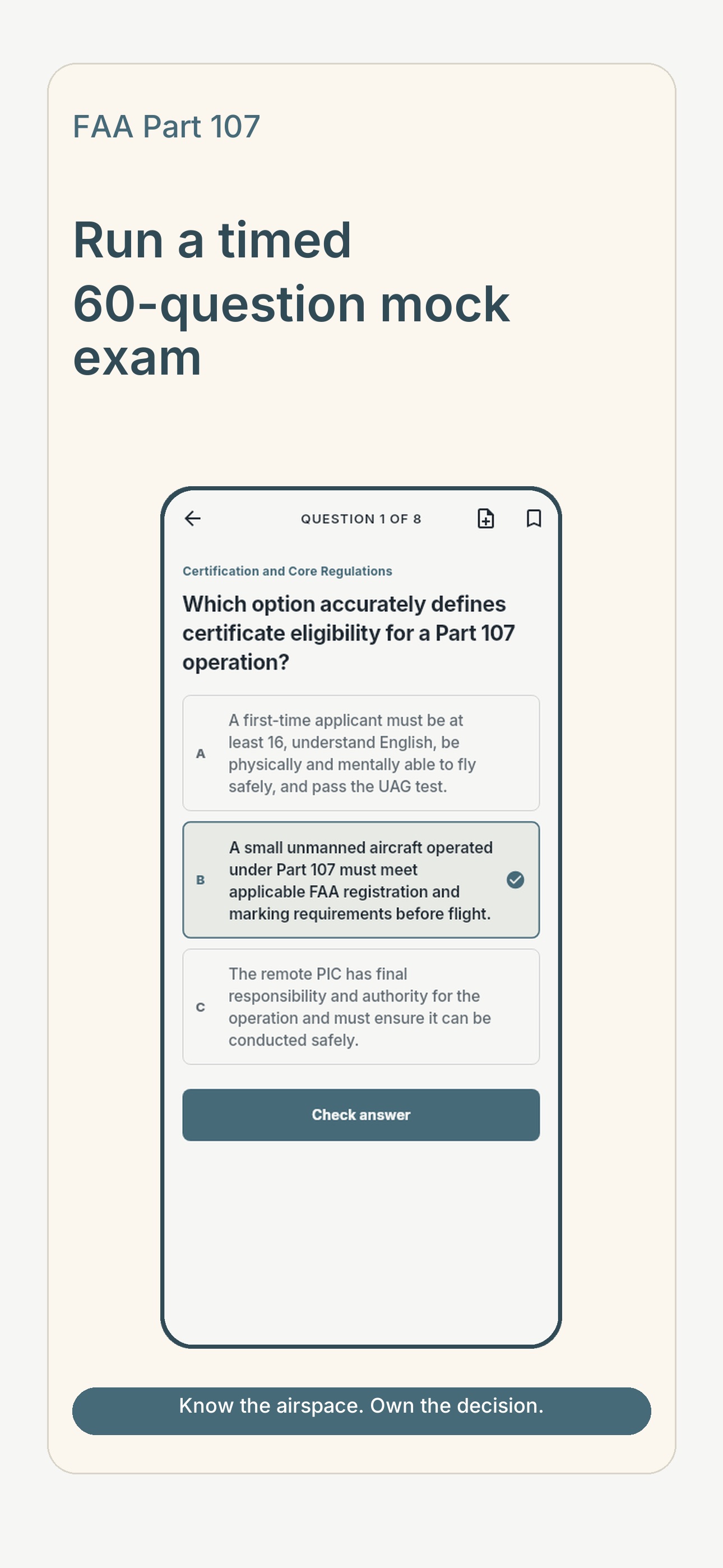 Screenshot 4 of FAA Part 107