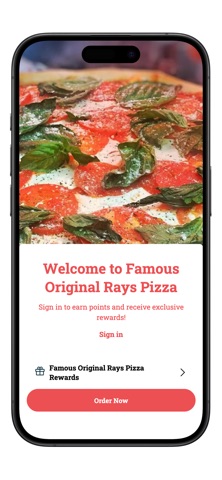 Famous Original Rays Pizza screenshot