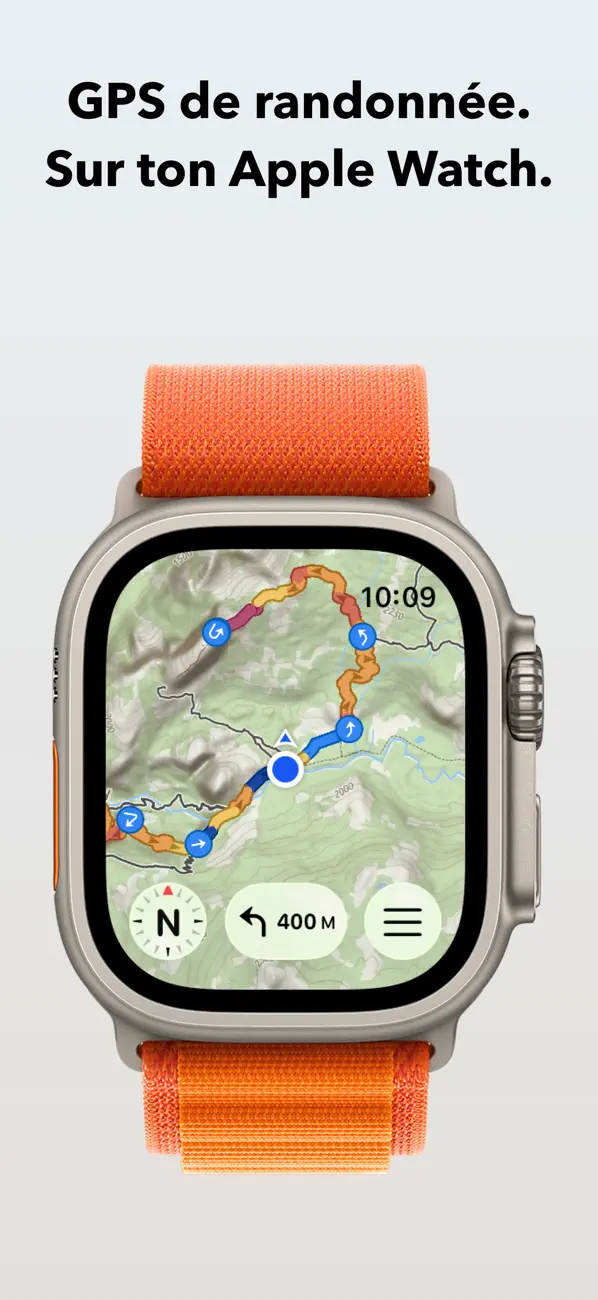Screenshot #1 pour WristTopo : Cartes pour Watch