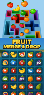 Foodie Stack: Fruit Merge game screenshot 6