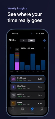 MetaTimer Timeboxing for ADHD Screenshot 3 of 9