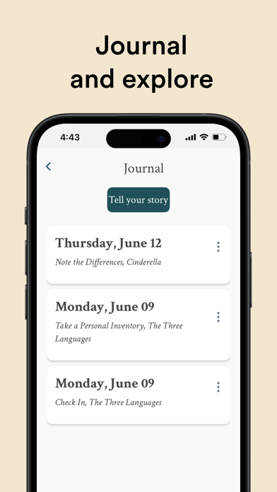 Retell: Shadow Work Journal iPhone screenshot 6 - Health & Fitness app