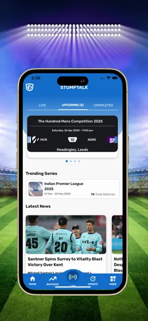 StumpTalk : Live Cricket Score screenshot 1