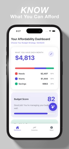 Finsey: Affordability Planner Screenshot 1 of 5