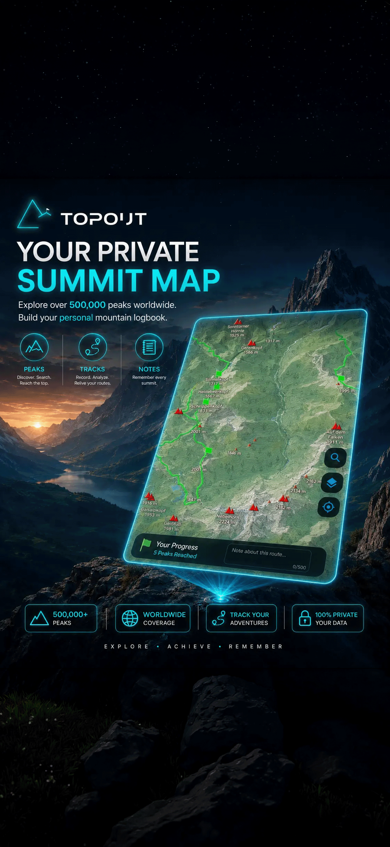 TopOut: Summit Tracker