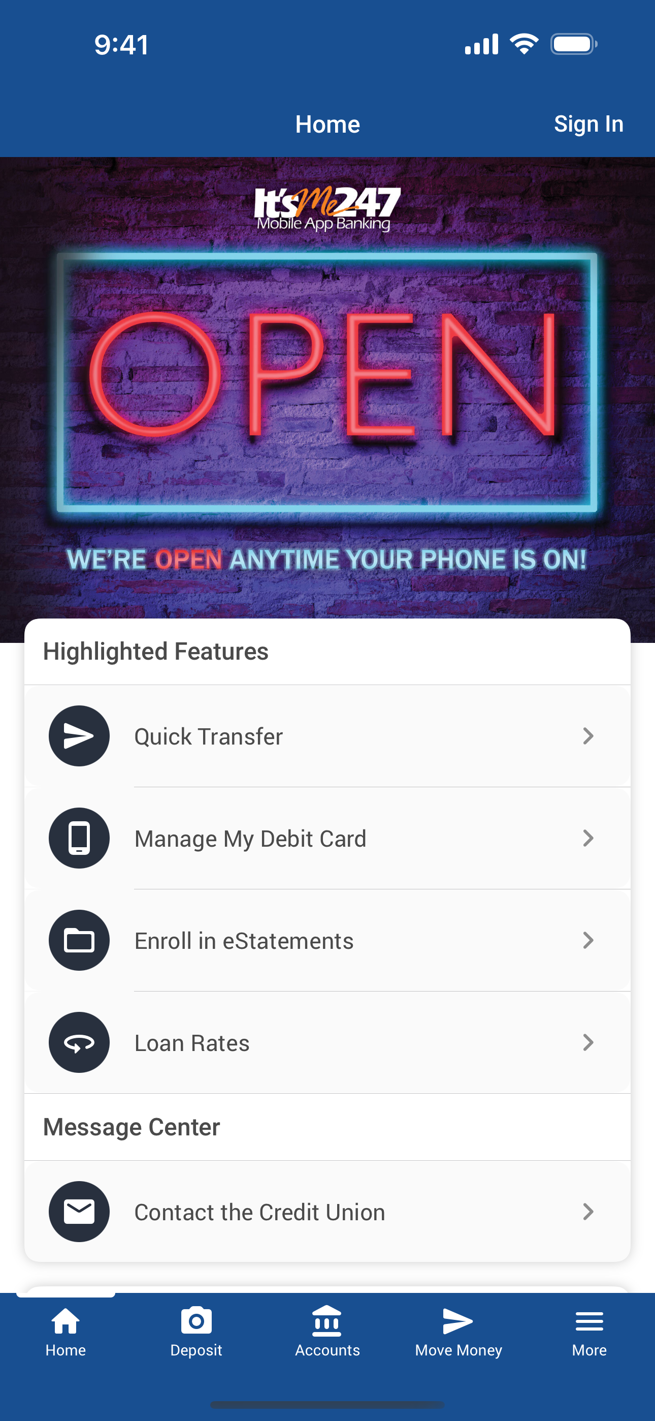 U.P. State CU Mobile