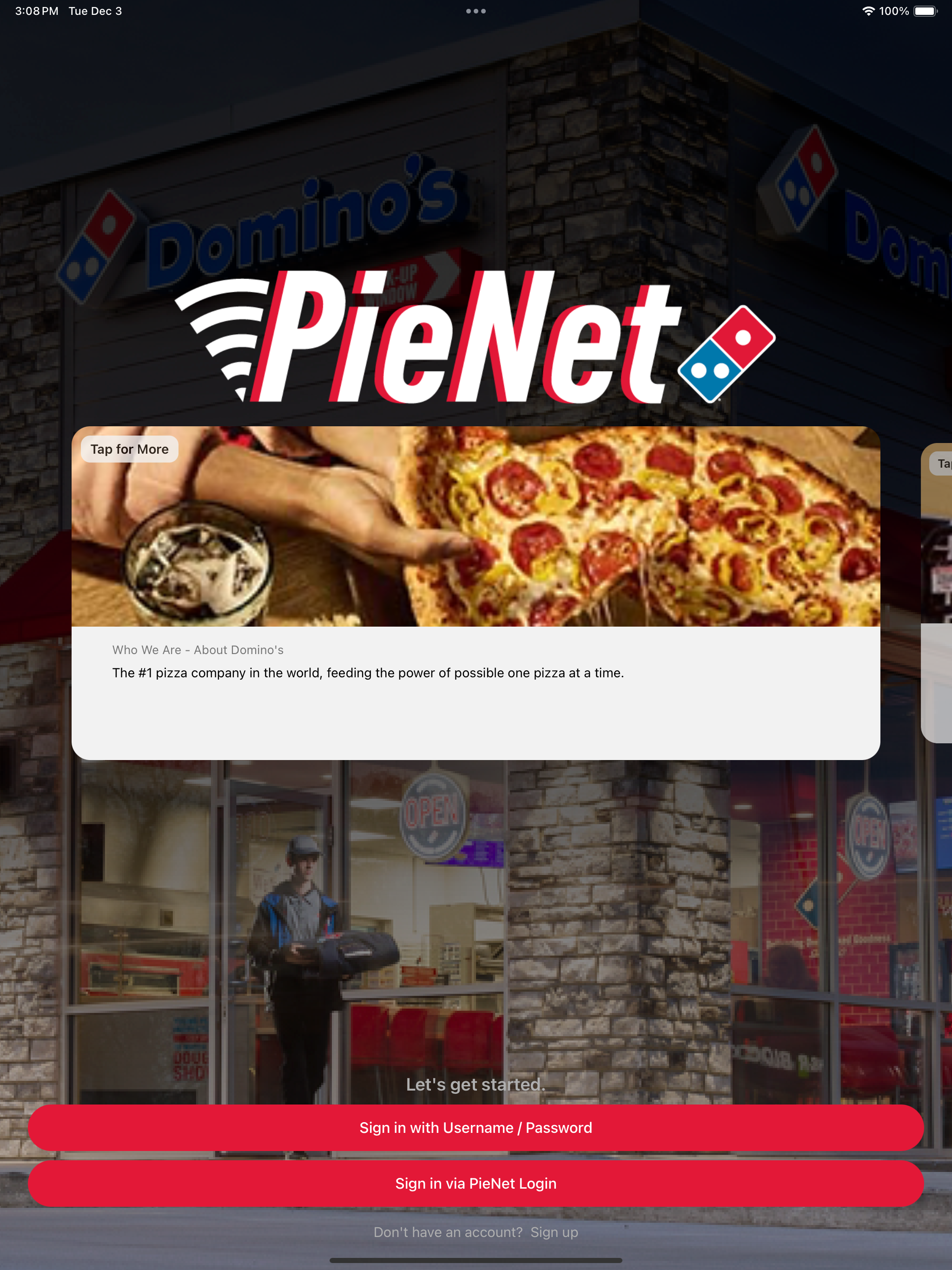 Domino’s PieNet