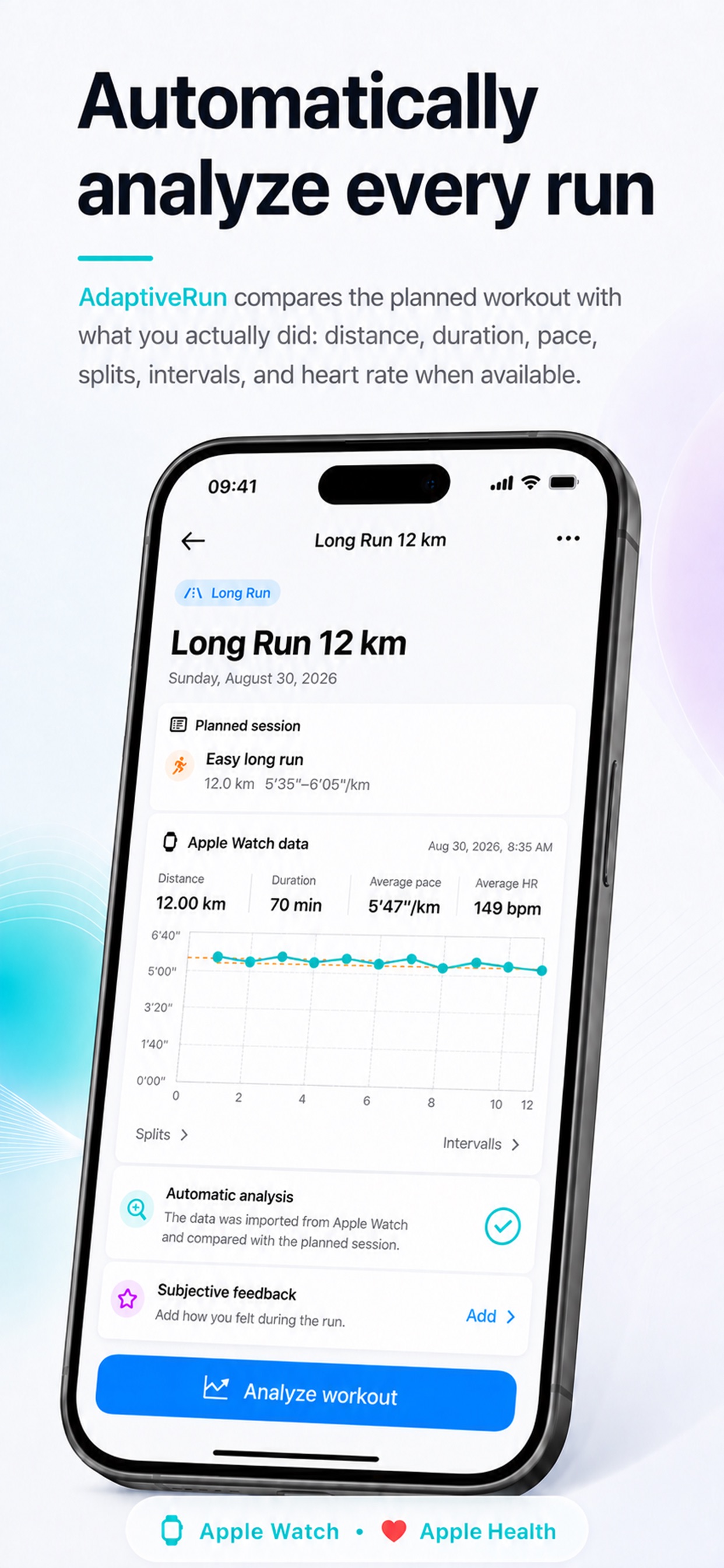 Screenshot 2 of AdaptiveRun Coach