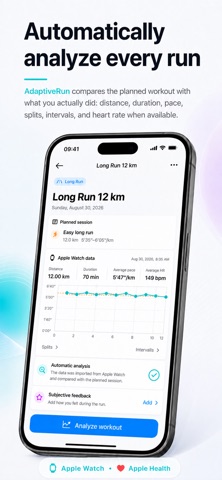 AdaptiveRun Coach Screenshot 2 of 3