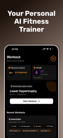GainMatrix: AI Workout Tracker Screenshot 5 of 8