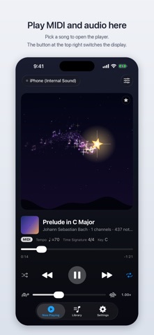 Audio+MIDI Player screenshot 1