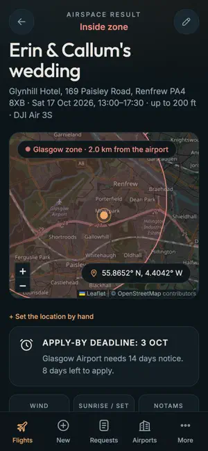 DronePermit screenshot 2