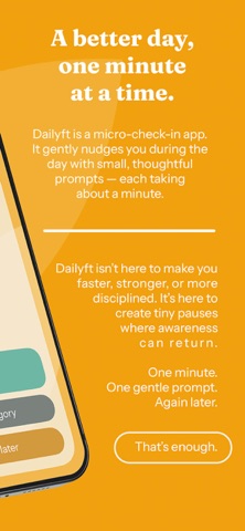 Dailyft – One Minute Better screenshot