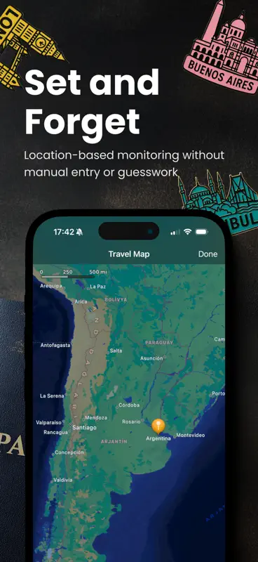 Country Days Tracker: Staydays screenshot 3 of 5
